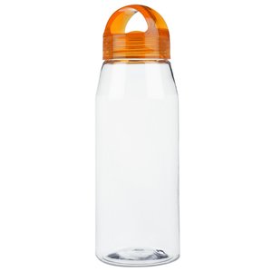 Additional Image 2 - a clear plastic bottle with orange cap