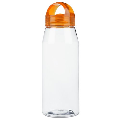 Additional Image 2 - a clear plastic bottle with orange cap