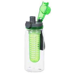 Additional Image 3 - a green and white water bottle