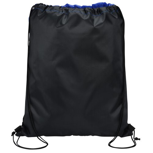 Additional Image 1 - a black backpack with straps