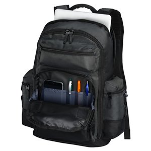 Additional Image 4 - a black backpack with a pocket