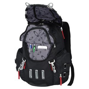 Additional Image 2 - a black and grey backpack