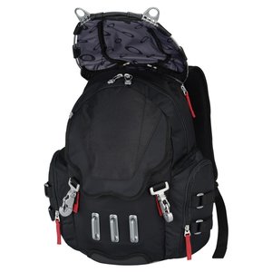 Additional Image 3 - a black backpack with a strap
