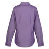 View Image 2 of 3 of Wrinkle Resistant Pinpoint Oxford Shirt - Ladies'
