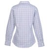 View Image 3 of 3 of Wrinkle Resistant Slim Fit Check Pattern Shirt - Ladies'