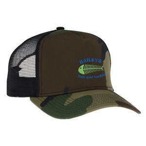 Additional Image 2 - a brown and green hat