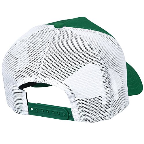 Additional Image 1 - a white and green hat