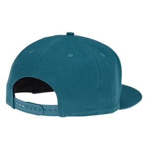 Additional Image 1 - a blue hat with a hole in the back