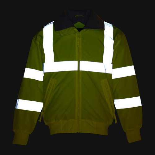 Additional Image 2 - a green jacket with white stripes