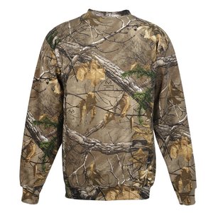Additional Image 2 - a camouflage sweater with a white background