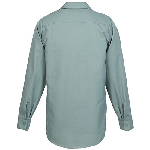 Additional Image 1 - a back view of a long sleeved shirt