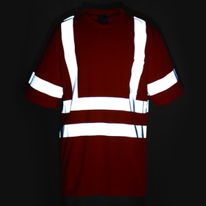 Additional Image 2 - a red shirt with white stripes