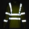 View Image 3 of 4 of Snag-Resistant Reflective Long Sleeve T-Shirt