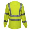 View Image 4 of 4 of Snag-Resistant Reflective Long Sleeve T-Shirt
