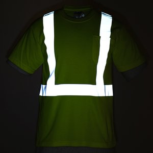 Additional Image 2 - a green shirt with white straps