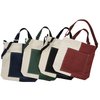 View Image 2 of 4 of Dual Color Cotton Tote