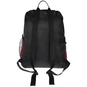 Additional Image 1 - a black backpack with straps