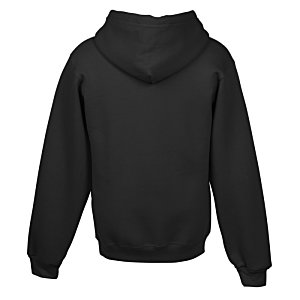 Additional Image 1 - a black hoodie with a white background