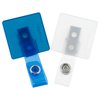 View Image 4 of 4 of TagID Holder - Square - Translucent