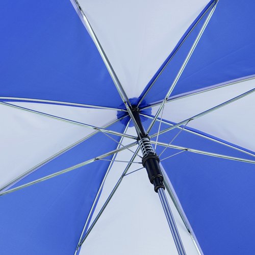 Additional Image 3 - a close up of a blue and white umbrella