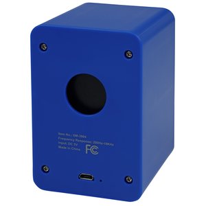 Additional Image 2 - a blue box with a hole in it