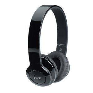 Additional Image 3 - a black headphones on a white background