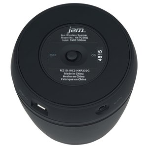 Additional Image 5 - a black round object with a round button