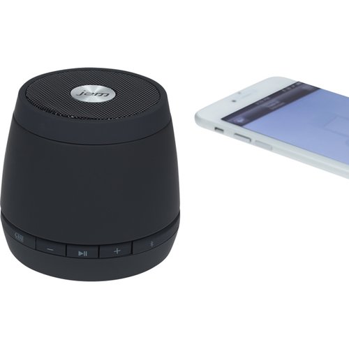 Additional Image 1 - a black speaker next to a cell phone