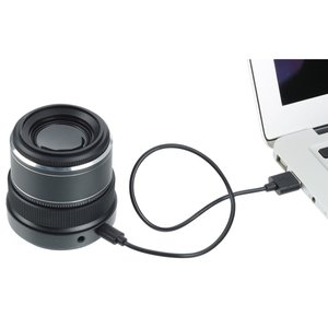 Additional Image 3 - a black speaker connected to a laptop