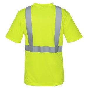 Additional Image 1 - a yellow shirt with reflective stripes
