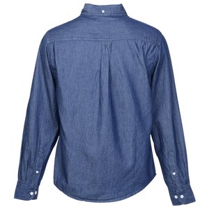 Additional Image 1 - a blue shirt with long sleeves