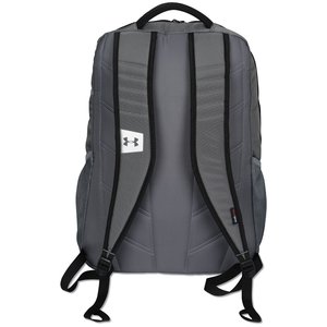 Additional Image 1 - a grey backpack with black straps