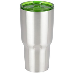 Additional Image 1 - a silver and green cup