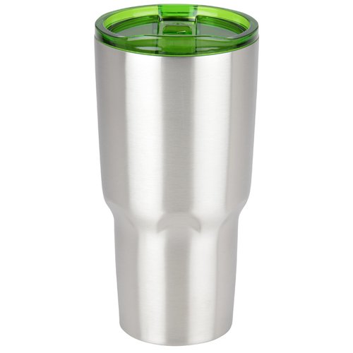 Additional Image 1 - a silver and green cup