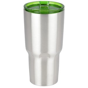 Additional Image 1 - a silver and green cup