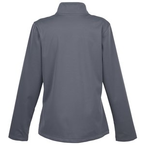 Additional Image 1 - a back view of a grey jacket