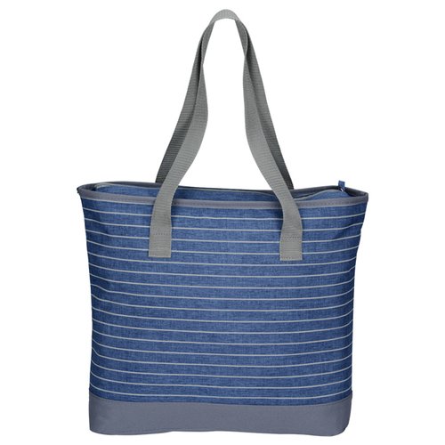 Additional Image 2 - a blue bag with a gray handle