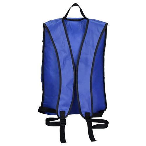 Additional Image 1 - a blue backpack with black straps