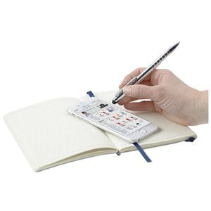 Additional Image 1 - a hand holding a pen over a notebook
