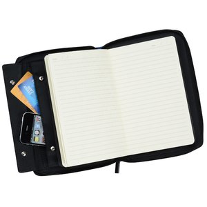 Additional Image 2 - a black and white open notebook