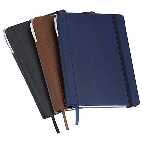 Additional Image 3 - a group of notebooks with pens