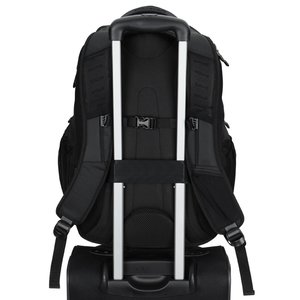 Additional Image 4 - a black backpack with straps