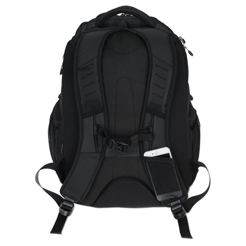 Additional Image 3 - a black backpack with straps