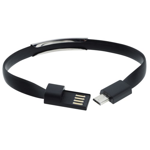 Additional Image 1 - a black strap with a broken end