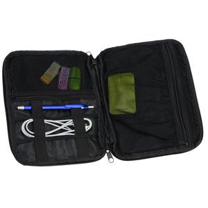 Additional Image 2 - a black case with a pen and a blue pen