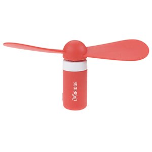 Additional Image 1 - a red fan with a white stripe