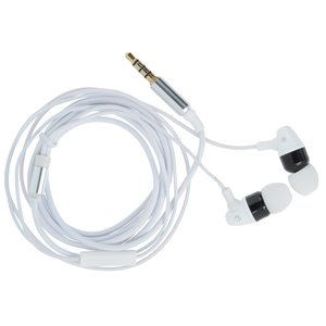Additional Image 4 - a white cable with black headsets