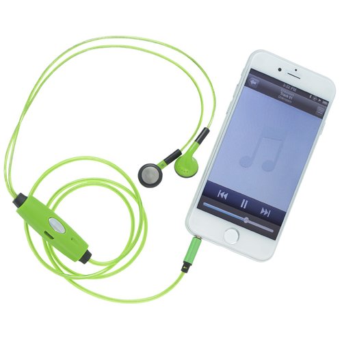 Additional Image 1 - a cellphone with a green cord