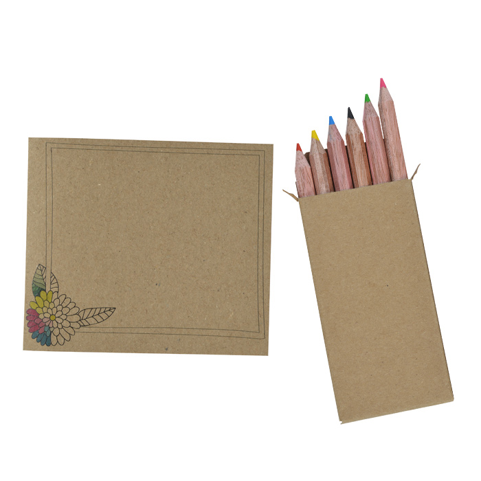  Adult Coloring Book To-Go Set - Floral - 24 hr