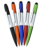 View Image 5 of 7 of Rainbow Logo Stylus Twist Pen